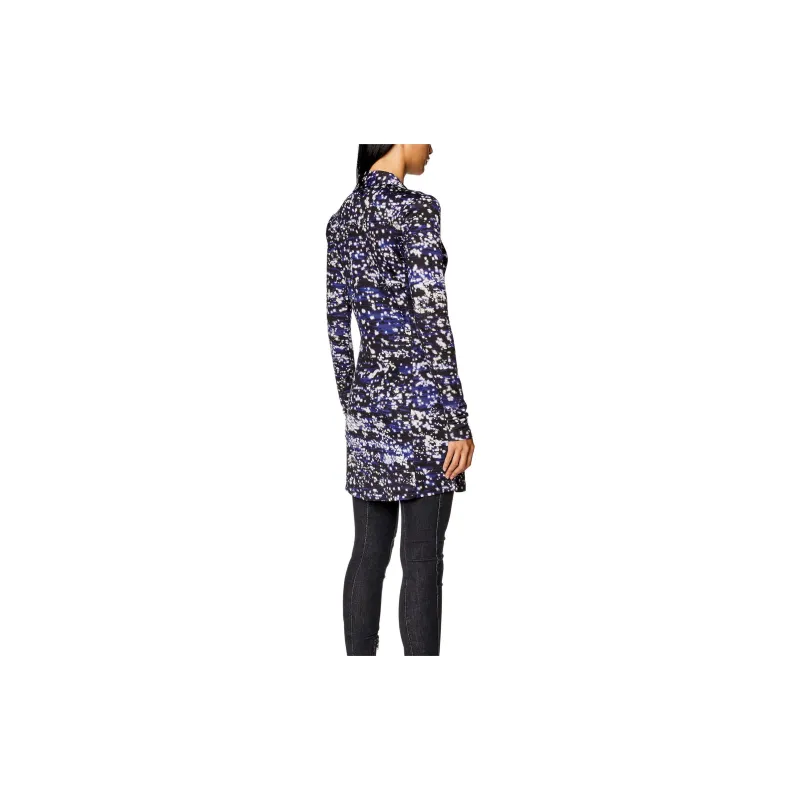 DIESEL Long Sleeved Dresses Women's Blue-2