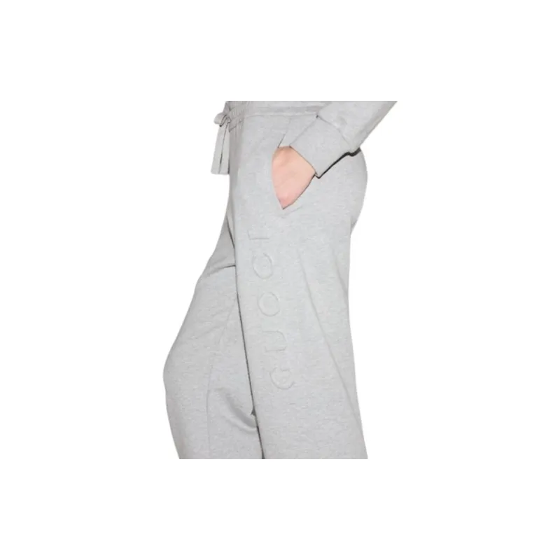 GUCCI Logo Detailed Drawstring Track Pants-4
