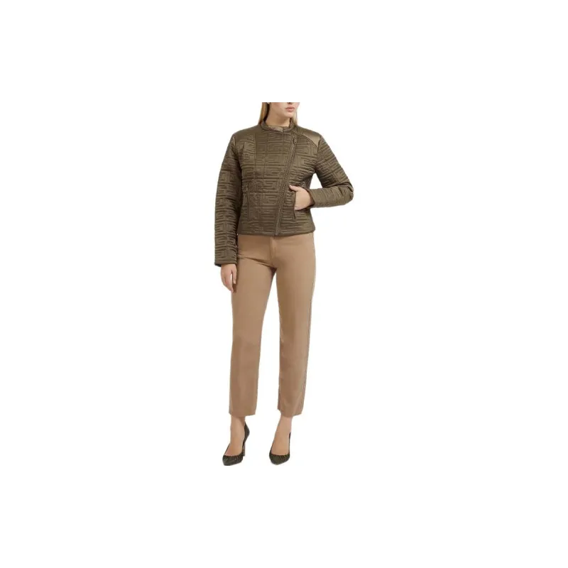 GUESS Jackets & Coats Women's Desert Green Multicolor-1