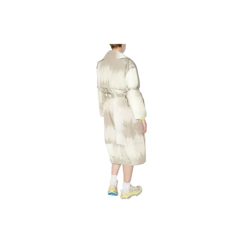 GANNI Trench Coats Women's Gray-2