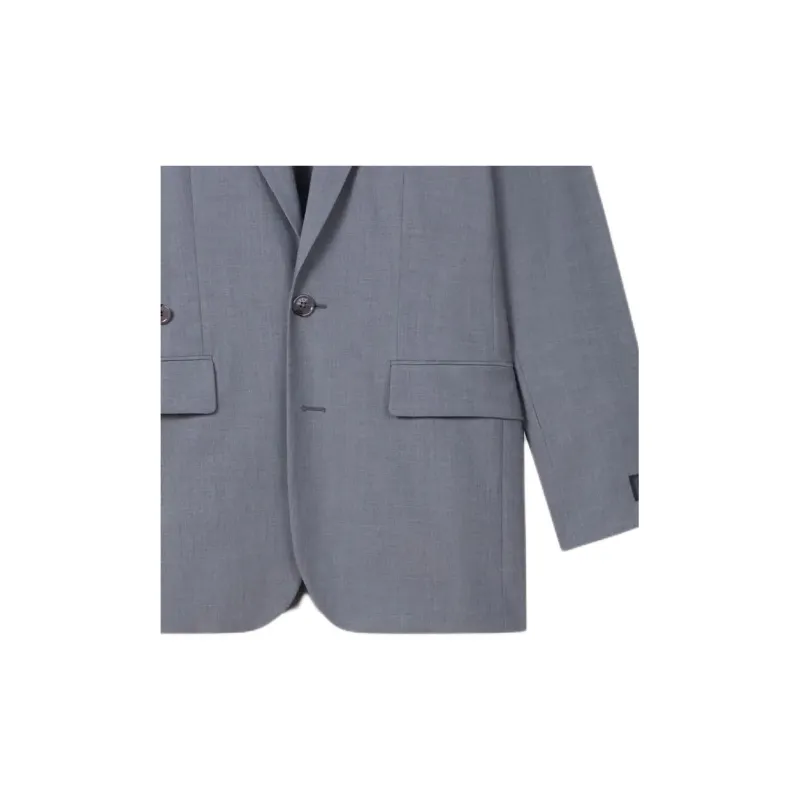 KENZO Single Breasted Oversized Tailored Blazer-3