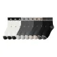 3 White+3 Medium Gray+2 Dark Gray+2 Black