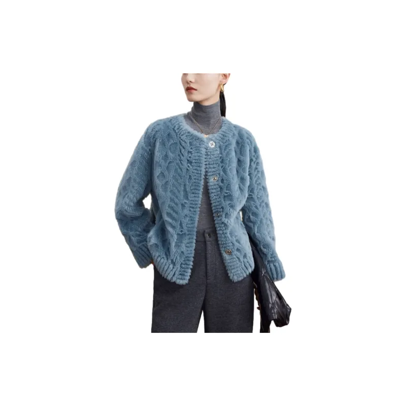 FINITY FW23 Sweater Women's Peacock Blue-1