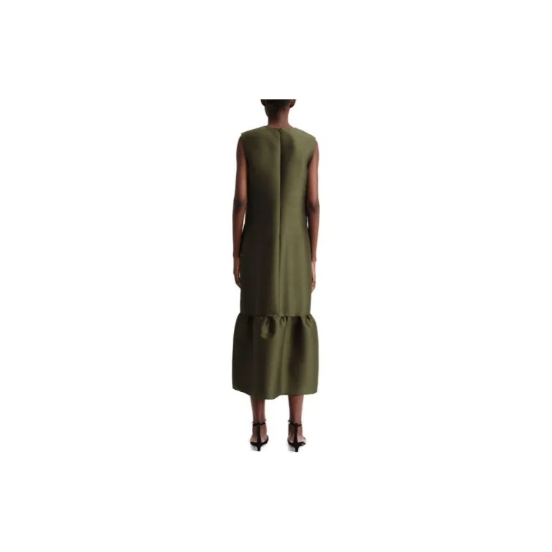 Toteme Sleeveless Dress Women's Martini Green-3