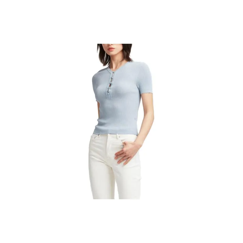 CLUB MONACO T-Shirt Women's Blue-2