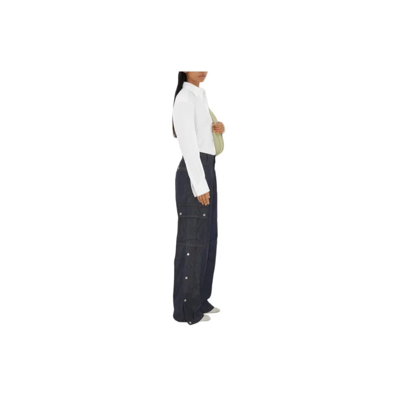 Burberry Cargo Trouser 'Denim Blue'-3
