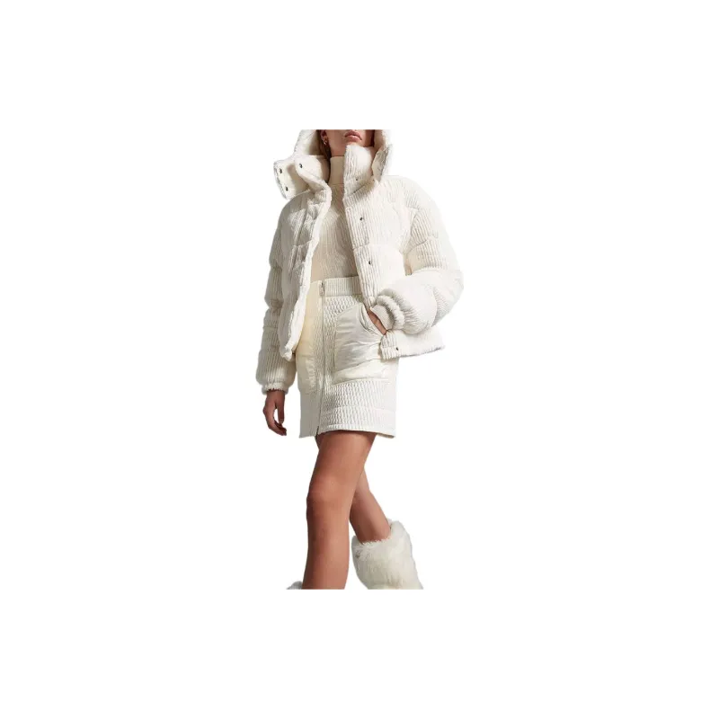 Moncler FW22 Down Jackets Women's White-1