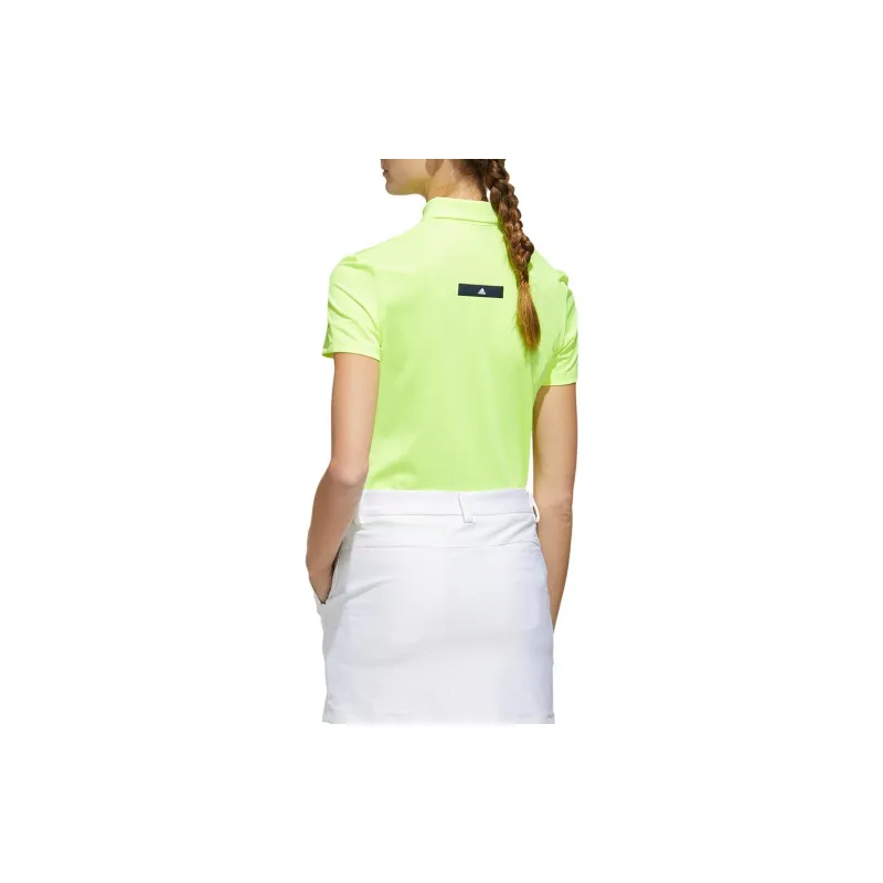 Adidas Polo Shirts Women's Neon Green-4