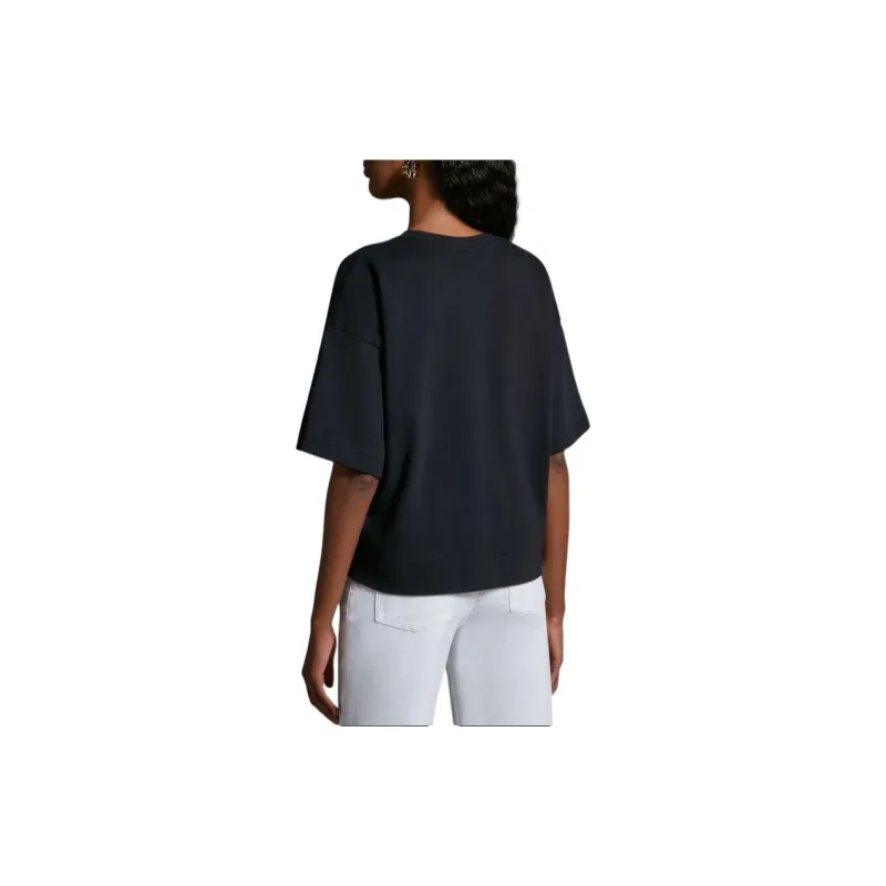 Moncler Logo patches Cotton T shirt-2