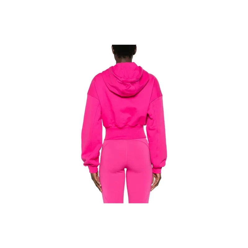 adidas By Stella McCartney Logo-print Cropped Hoodie-2