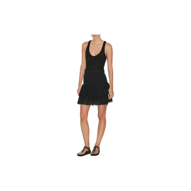 ISABEL MARANT ETOILE Casual Short Skirts Women's Black-1