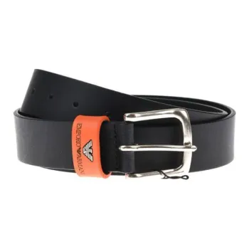 EMPORIO ARMANI Leather Belts Men's Black 