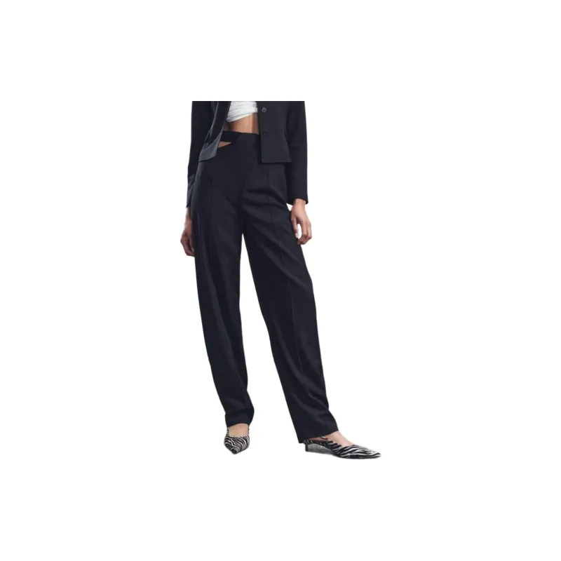ZARA ZW Series Casual Pants Women's Black-2