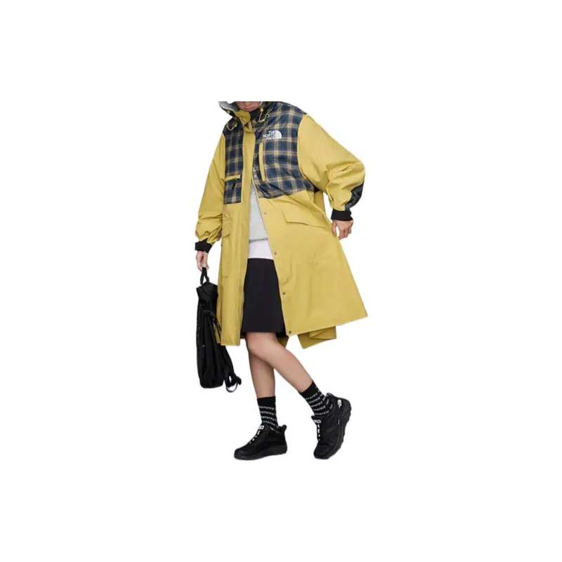 THE NORTH FACE UE Series Trench Coats Women's Yellow-2