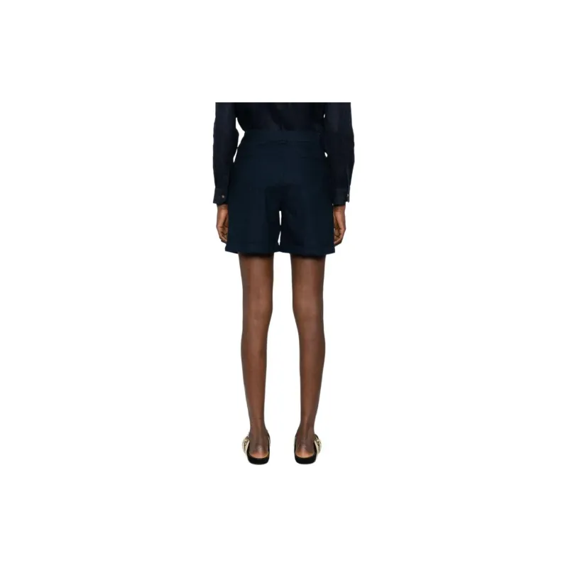 BARBOUR SS24 Casual Shorts Women's Navy-2