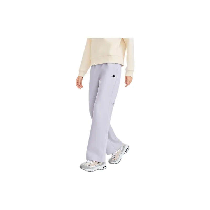 Skechers Basic Sports Series Knitted Sweatpants Women's Valley Purple-4