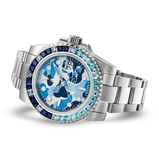 A BATHING APE Type 2 Bapex Abc Camo Crystal Stone-1
