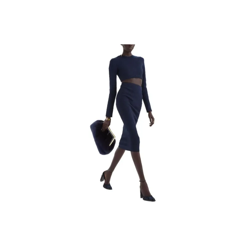 FENDI FW22 Sweater Women's Blue-2