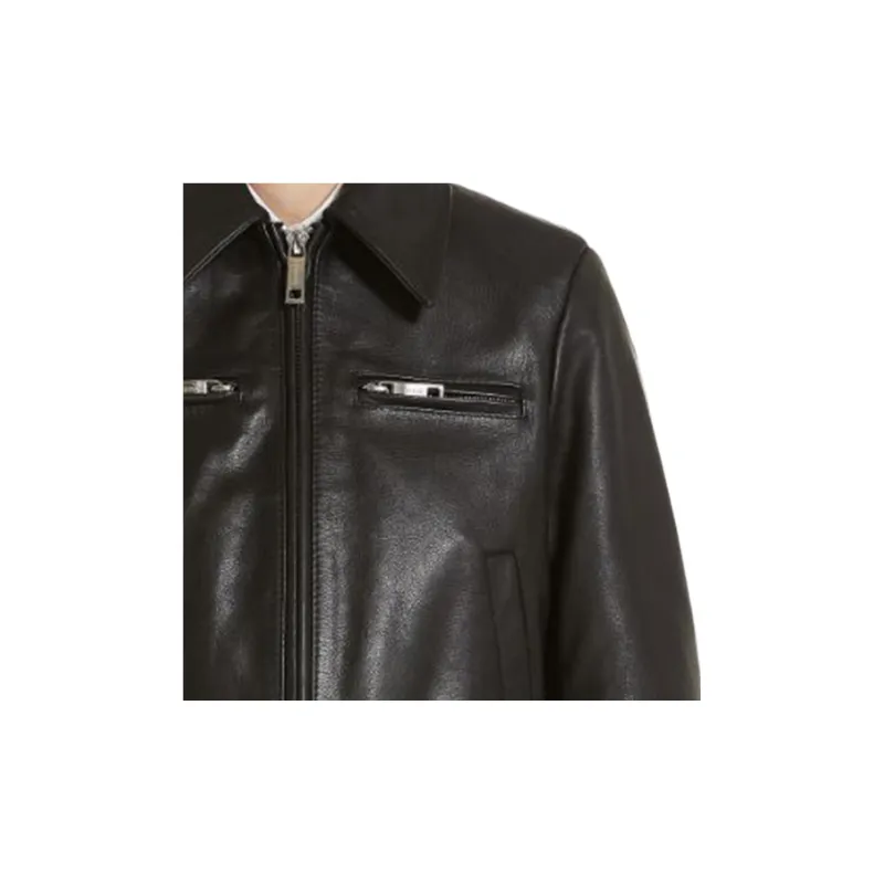 SportMa Leather Jacket Women's Black-4
