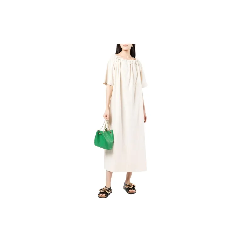 NANUSHKA Short-Sleeved Dresses Women's White-2