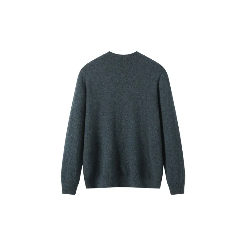 H YXIANG Cashmere Sweater Men's-5