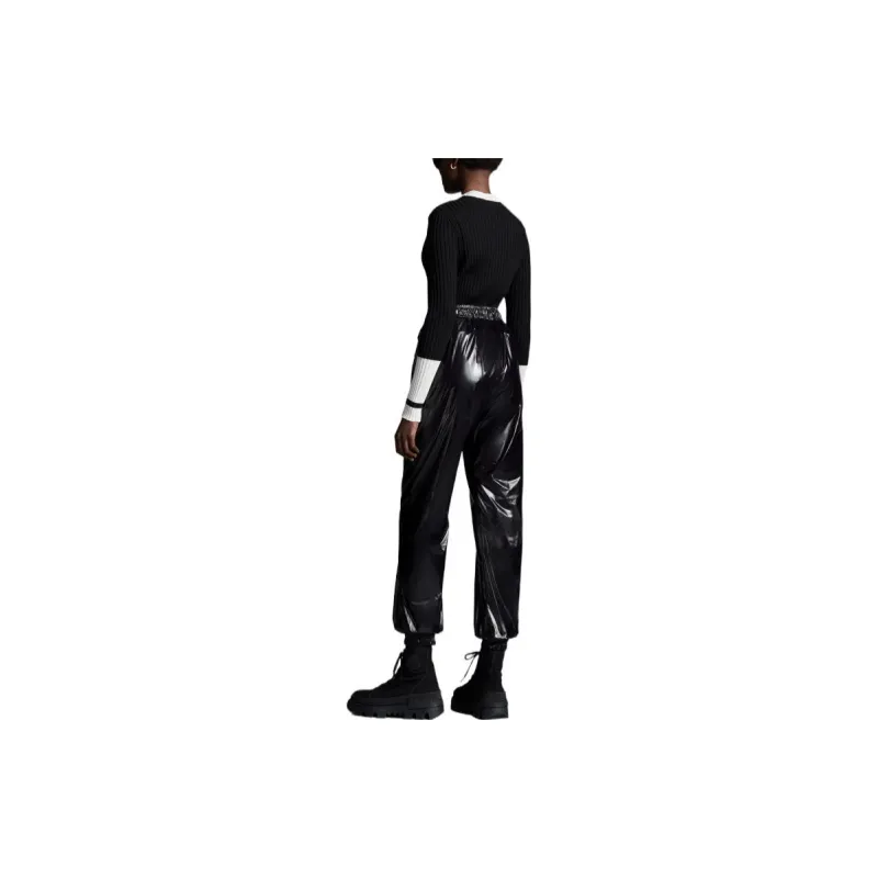 Moncler Knitted Sweatpants Women's Black-2