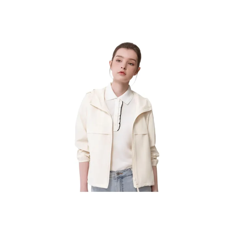 HAZZYS Sun Protection Clothing Women's Ivory-1