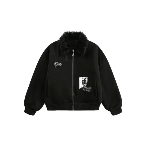 VINMUK Puffer Jackets Unisex Black