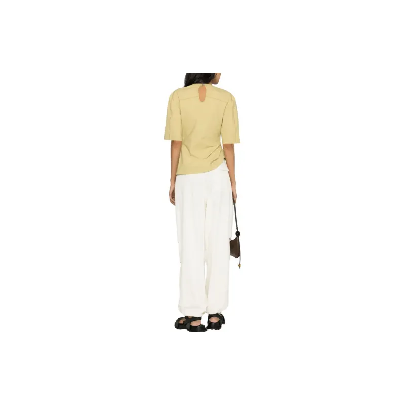 Jacquemus T-Shirts Women's Yellow-1