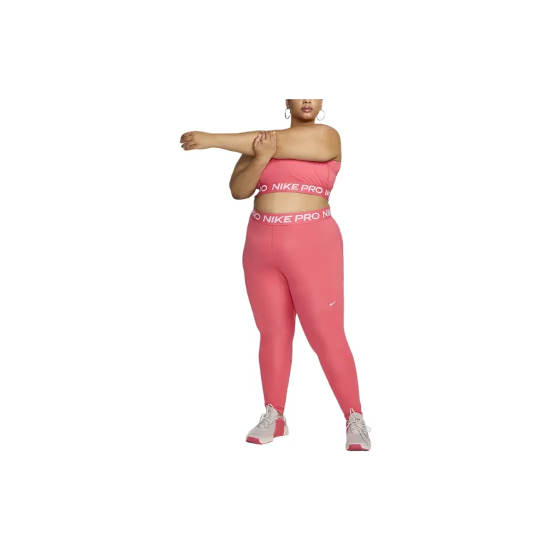 Nike Pro Athletic Trousers Women's Purple Aster Pink-2