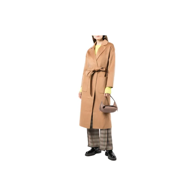 Paule Ka Coats Women's Brown-1