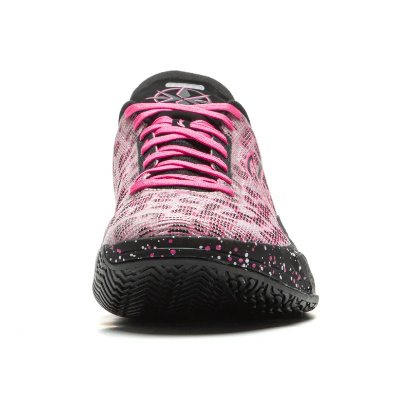LiNing Knife 5 Slip Resistant Rebound Coverage Low Top Performance Basketball Shoes Men's Black Pink-4
