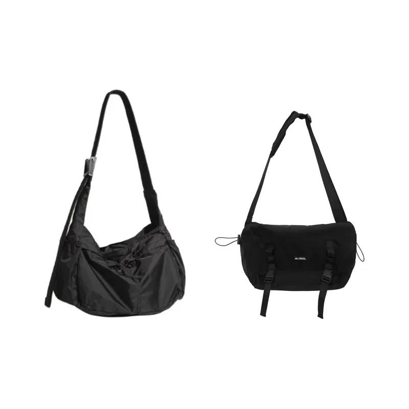 TAKI Oxford Shoulder Bags Regular Unisex Black/Gray-26