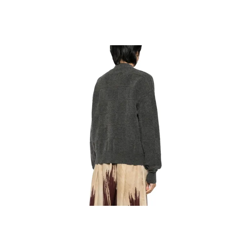 UMA WANG Buttoned V Neck Cardigan-2