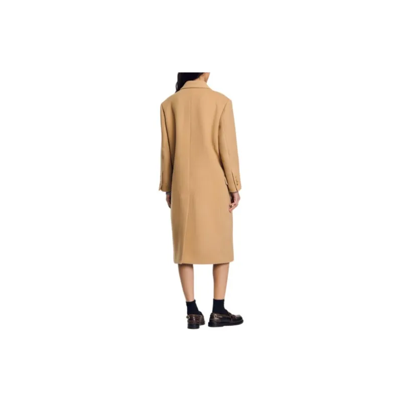 Sandro Double breasted Coat-3