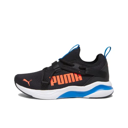 Puma SoftRide Rift Pop Big Kid 'Black Hot Heat'