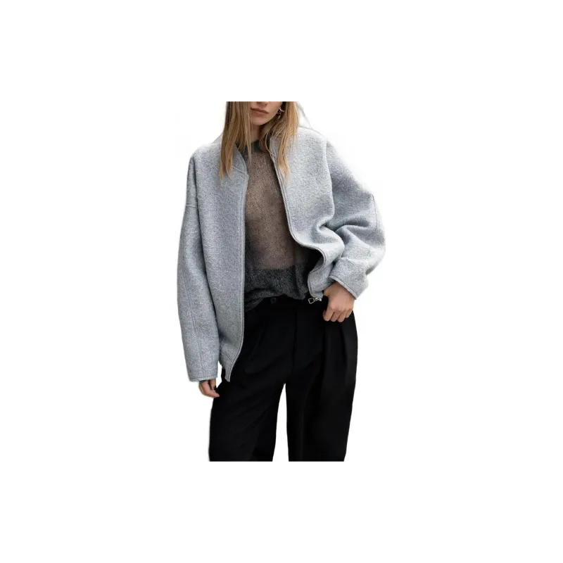 ZARA Jackets Women's Light Gray-2