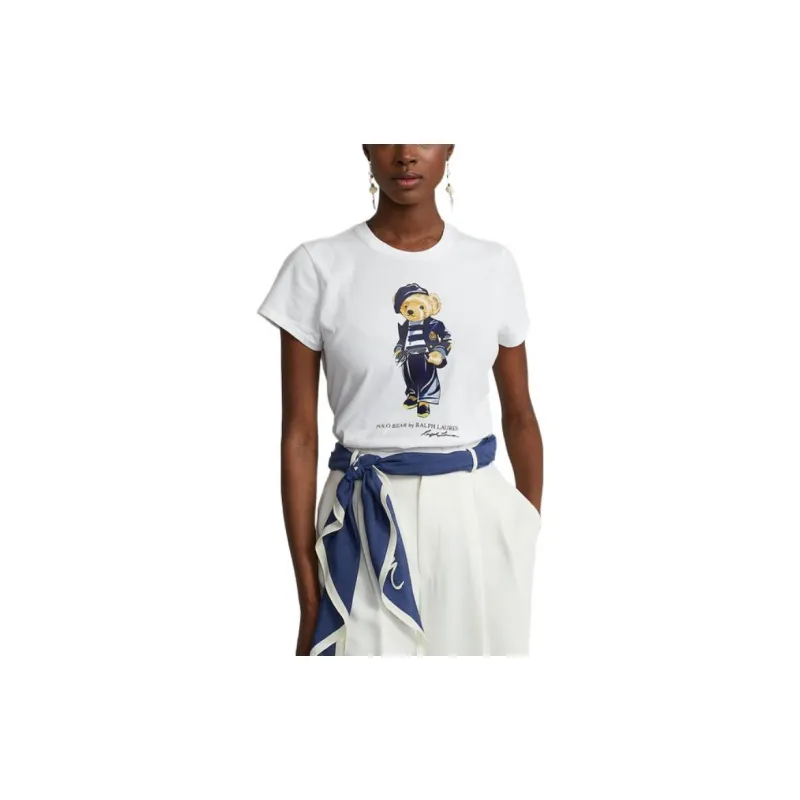 Polo Ralph Lauren SS22 T Shirt Women's White-5
