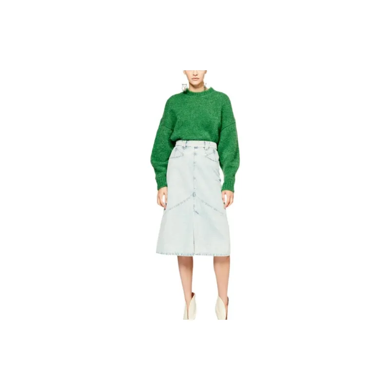 ISABEL MARANT SS23 Sweaters Women's Green-1