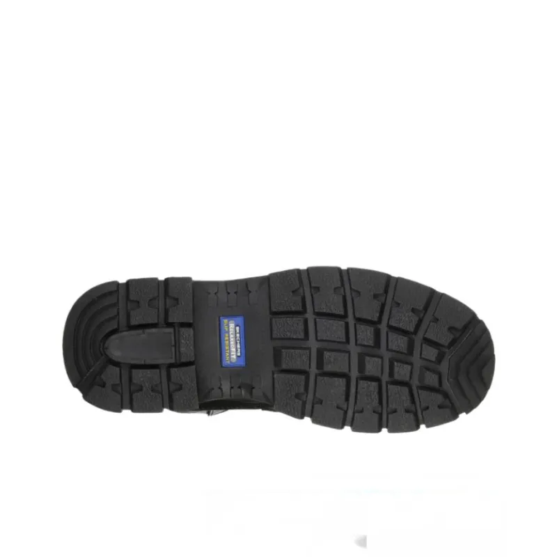 Skechers WASCANA BENEN Cushioning High-Top Outdoor Shoes Men's Black-6