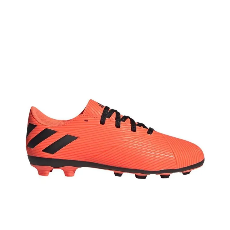 Adidas Anti Slip Wear Resistant Low Top Kids' Soccer Shoes Orange Kids'-1