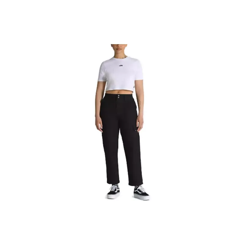 Vans Sidewalk Casual Pants Women's Black-3