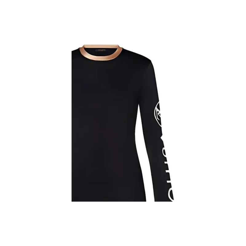 LOUIS VUITTON T-Shirt Women's Black-5