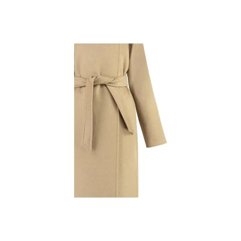 MaxMara Manuela Belted Long Sleeved Coat-5
