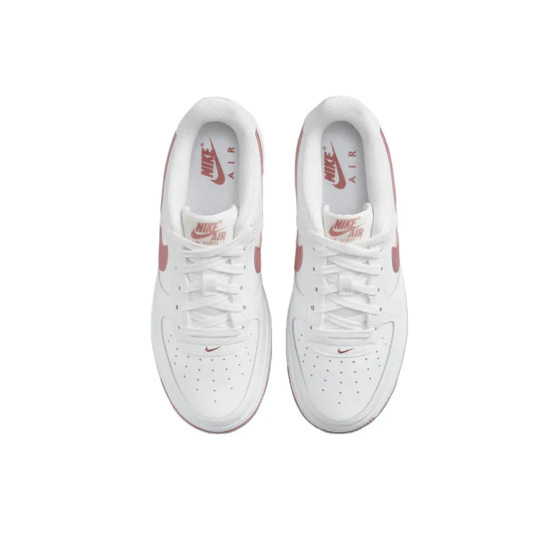 Nike Air Force 1 Low Summit White Red Stardust GS-4