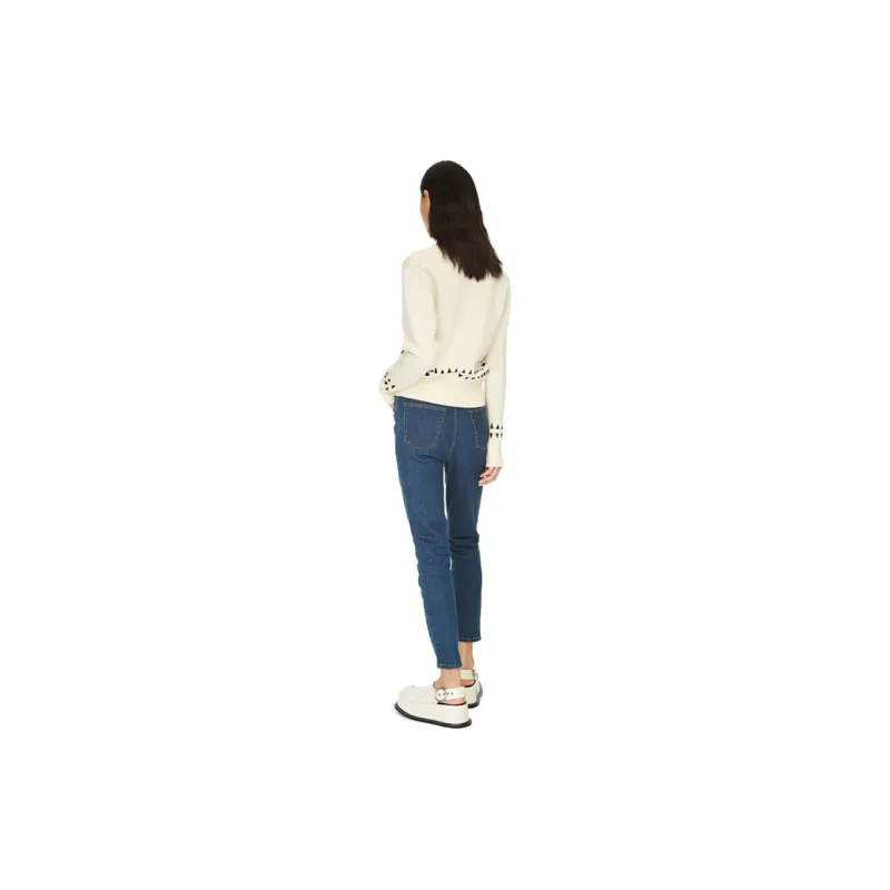III VIVINIKO Jeans Women's Dark Blue-1