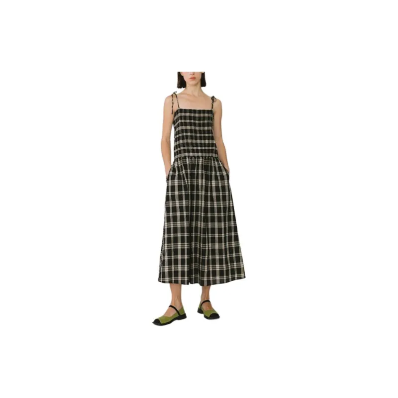 CUBIC Slip Dresses Women's Black-1