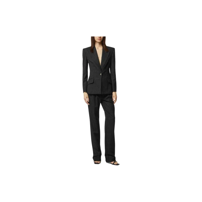 VERSACE JEANS COUTURE SS24 Business Suit Coat Women's Black-1