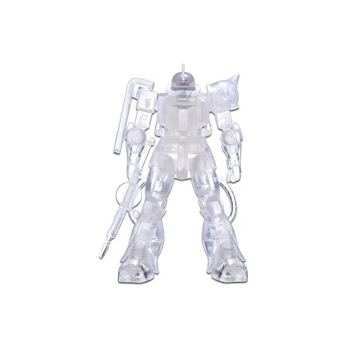 BANPRESTO Zaku Glass Factory Mobile Suit Gundam MS-06S Zaku II Char's Custom B-Type Assembled Model 14cm Bonus Gifts