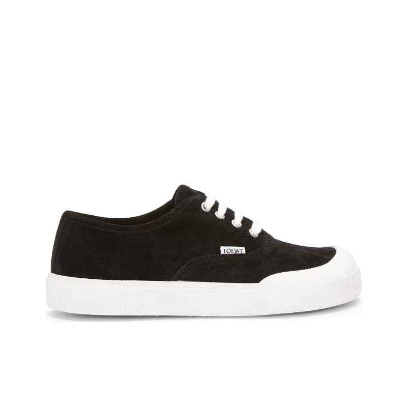 LOEWE Paula's Ibiza X LOEWE Women's Terra Vulca Lace-Up Sneaker 'Black'-1